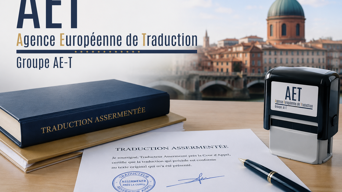 alt="Traductions assermentées à Toulouse pour documents administratifs, juridiques et officiels"