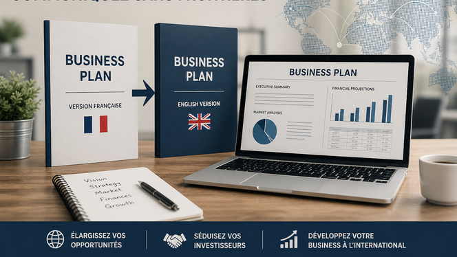 alt="Traduction d'un business plan en anglais pour lever des fonds à l'international"