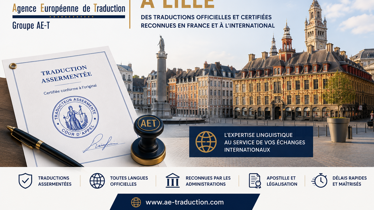 alt="Traductions assermentées à Lille pour documents administratifs, juridiques et officiels"