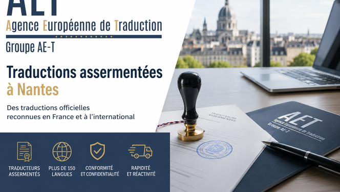 alt="Traductions assermentées à Nantes pour documents administratifs, juridiques et officiels"